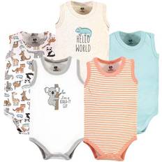 Hudson Baby Sleeveless Bodysuits 5-Pack - Zoo Animals (10116709)