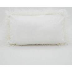 Saro Lifestyle Mongolian Complete Decoration Pillows Beige (50.8x30.48cm)
