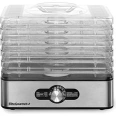 OSTBA Food Dehydrator Machine Adjustable Temperature & 72H Timer, 5-Tray  Dehydrators for Food and Jerky, Fruit, Dog Treats, Herbs, Snacks, LED  Display, 240W Electric Food Dryer, Recipe Book Electronic Control 