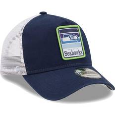New Era Seattle Seahawks Gradient Trucker 9FORTY Snapback Hat Men - Navy/White