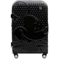 Suitable as Carry-On Suitcases Ful Textured Mickey Mouse Hard Sided Rolling 74cm