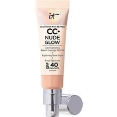 IT Cosmetics CC+ Nude Glow Lightweight Foundation + Glow Serum SPF40 Neutral Medium