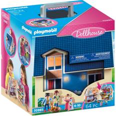 Puppenhäuser Puppen & Puppenhäuser Playmobil Take Along Dollhouse 70985