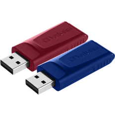 16 GB - USB 2.0 Minnepenner Verbatim Slider 16GB USB 2.0 (2-pack)