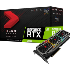 GeForce RTX 3080 Grafikkort PNY GeForce RTX 3080 XLR8 Gaming Revel Epic-X Triple Fan LHR HDMI 3xDP 12GB