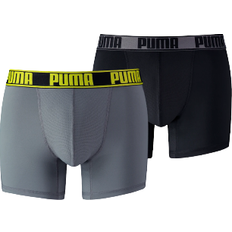 Puma Active Boxer 2-pack - Grey/Black