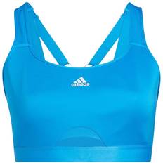 adidas TLRD Move Training High-Support Plus Size Bra - Bright Blue