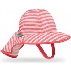 Sunday Afternoons Infant Sunsprout Hat - Coral White Stripe