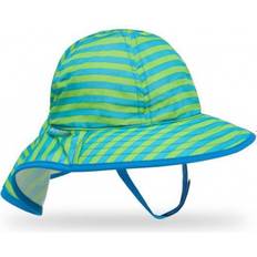 Sunday Afternoons Infant Sunsprout Hat - Blue Green Stripes