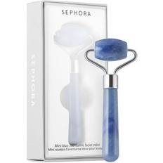 Gua sha massage Sephora Collection Mini Blue Aventurine De-Puffing Facial Roller