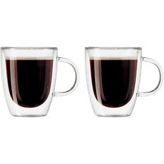 Glass Espresso Cups Oggi Double Wall Espresso Cup 8.87cl 2pcs