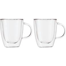 Glass Cups & Mugs Oggi Double Wall Cup & Mug 35.5cl 2pcs