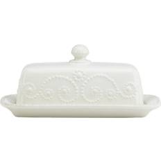 Lenox French Perle Butter Dish