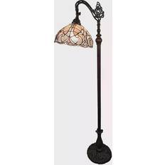 Tiffany Lamps Floor Lamps Amora Lighting Style Reading Floor Lamp 156.2cm