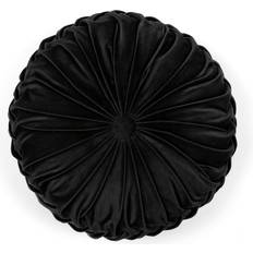 Pillows Lush Decor Pleated Soft Complete Decoration Pillows Black