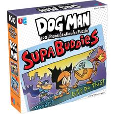 Classic Jigsaw Puzzles University Games dog man supa buddies puzzle