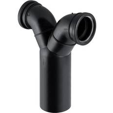 Geberit Sewer Geberit 367.923 HDPE Tee-Style Pipe for Vertical Waste Fittings Toilet Accessories and Parts Toilet Parts Pipes and Fittings N/A