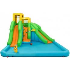 Costway Toys Costway Inflatable Water Park Bounce House w/Climbing Wall