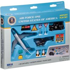 Plastic Play Set RT5731 Air Force One Playset 9 Pc