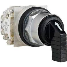 Schneider Electric Non-Illum Selector Switch,A600/Q600,3P Black