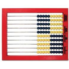Abacus Learning Resources 2 Color Desktop Abacus