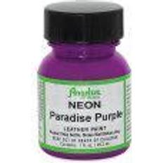 Enamel Paint Angelus Leather Paint 1 oz, Neon Paradise Purple