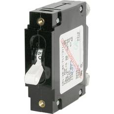 Electrical Enclosures Blue Sea Circuit Breaker C-Series Toggle Switch, Single Pole, 100A, White