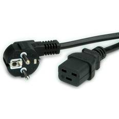 Value 19.99.1553 power cable cee7/7 to c19. 16a. black. 3.0m factory s