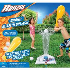Rounders Banzai Grand Slam N Splash Sprinkler Baseball Game with Inflatable Bat and Ball