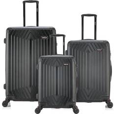 Yellow Suitcase Sets Dukap Stratos Lightweight Hardside Spinner Set of 3