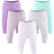 Polka Dots Pants Children's Clothing The Peanutshell Baby Boy or Baby Girl Pants Set 5 Pack - Pastel