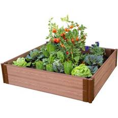 Frameitall Pots, Plants & Cultivation Frameitall Classic Sienna Raised Garden Bed 48" 48x48x11cm