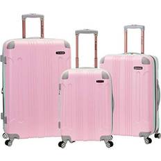 Orange Suitcase Sets Rockland London - Set of 3