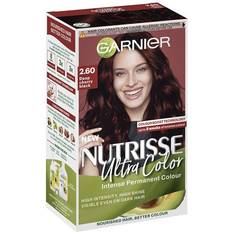 Glansfull Permanente hårfarger Garnier Nutrisse Ultra Color #2.6 Deep Cherry Black 140ml
