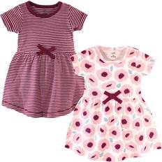 Babies Dresses Touched By Nature Organic Cotton Dress 2-pack - Blush Blossom (10161000)