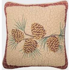 Donna Sharp Pine Lodge Complete Decoration Pillows Beige (38.1x38.1cm)