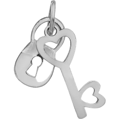 Macy's Charms & Pendants Macy's Lock and Key Charm - Silver