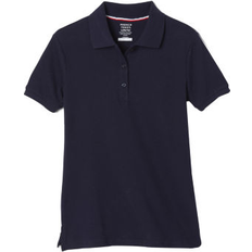 XXL Polo Shirts French Toast Girl's School Uniform Stretch Pique Polo Shirt - Navy