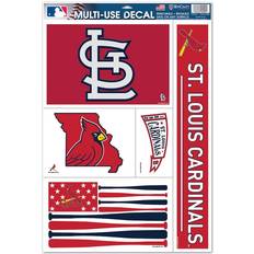 WinCraft St. Louis Cardinals Multi Use Team Decal Sheet