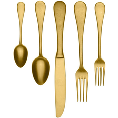Gold Cutlery Sets Mepra Vintage Oro Cutlery Set 5pcs
