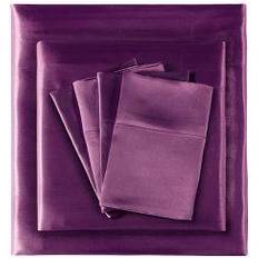 California King Bed Sheets Madison Park Essentials Bed Sheet Purple
