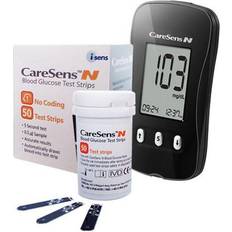 Blodsukkermåler i-SENS CareSens N + Blood Glucose Test Strips 50-pack