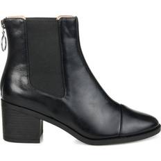 Zipper Chelsea Boots Journee Collection Nigella - Black
