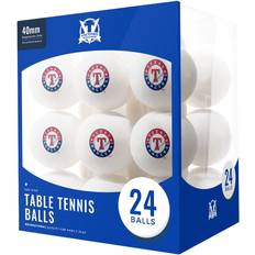 Table Tennis Victory Tailgate Texas Rangers 24-Count Logo Table Tennis Balls