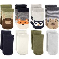 Luvable Friends Basic Socks 8-Pack - Fox/Owl (10728089)