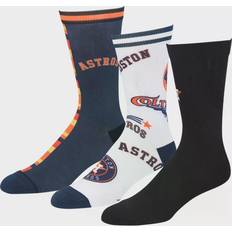 PKWY Houston Astros MVP 3-Pack Crew Socks Sr