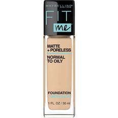 Maybelline Foundations Maybelline Fit Me Matte + Poreless Liquid Foundation #220 Natural Beige