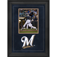 Fanatics Milwaukee Brewers Deluxe Framed Vertical Photograph Frame with Team Logo