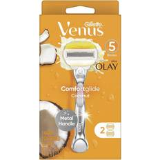 Gillette Venus Comfortglide Coconut with Olay + 2 Cartridges