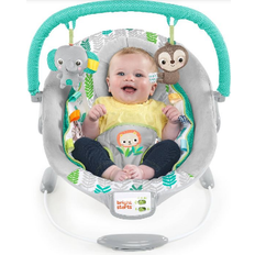 Bright Starts Jungle Vines Comfy Baby Bouncer